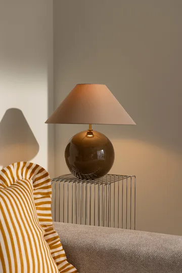 Iris 45 bordslampa - Mocha - Globen Lighting