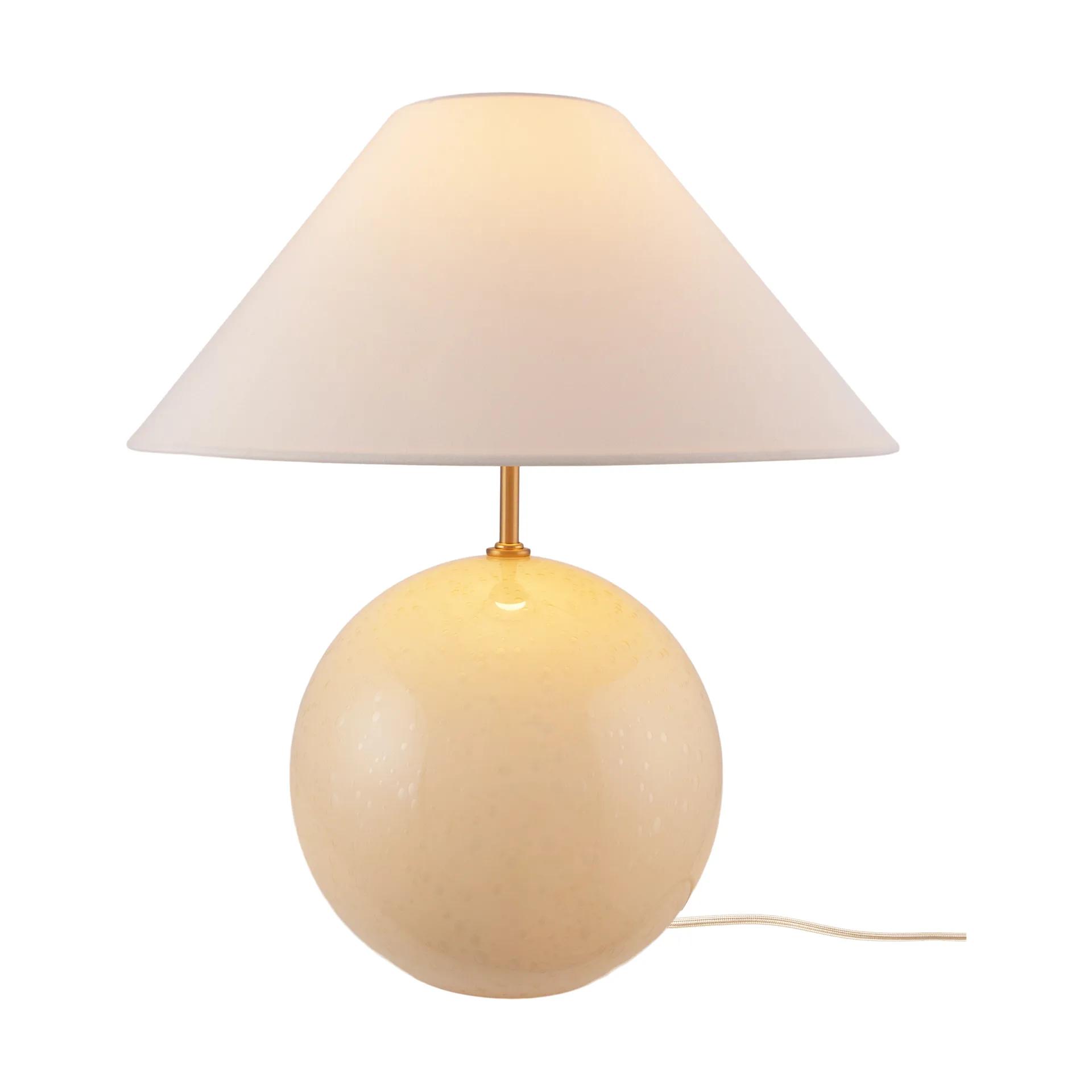 Iris 45 bordslampa, White Globen Lighting
