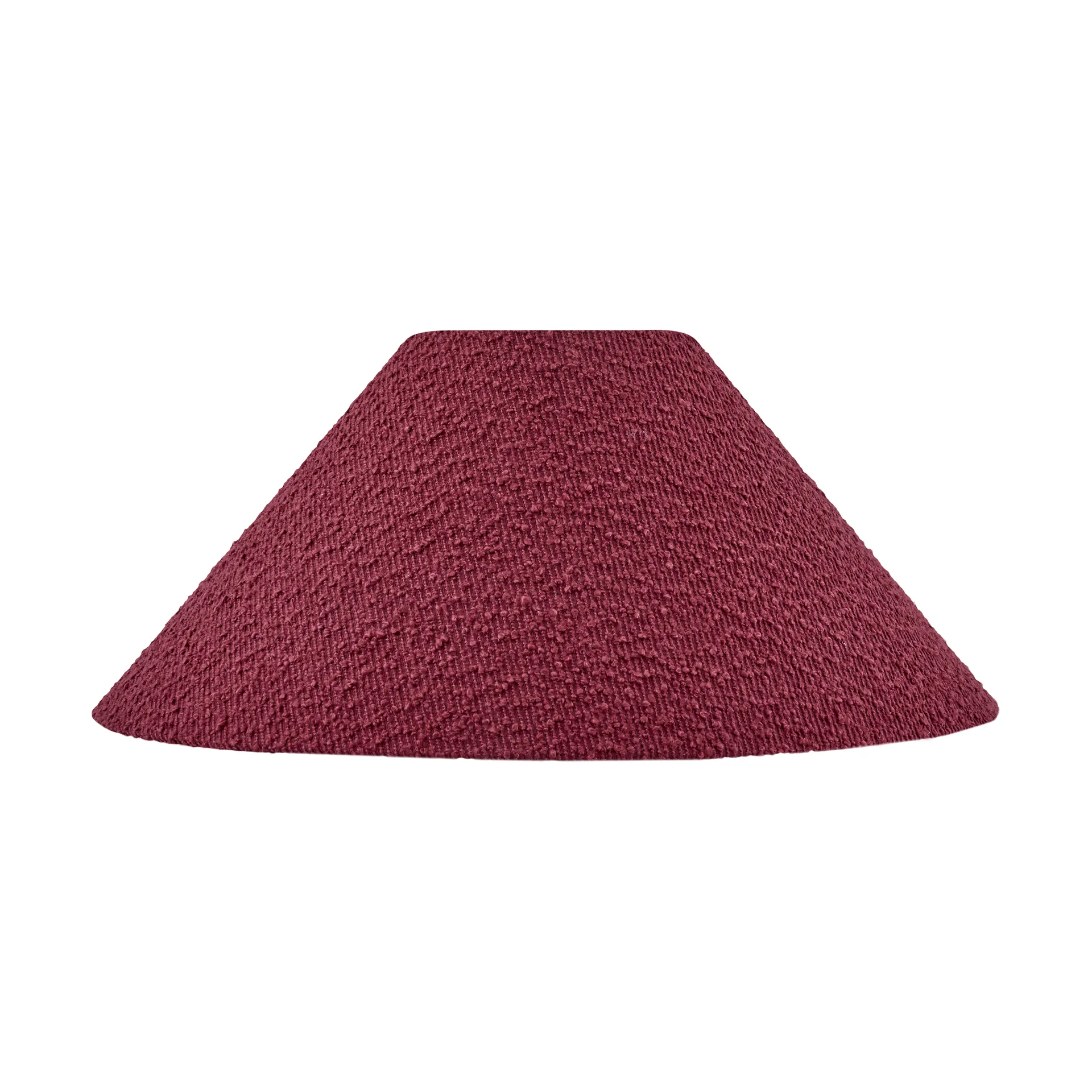 Iris 45 lampskärm, Bouclé burgundy Globen Lighting