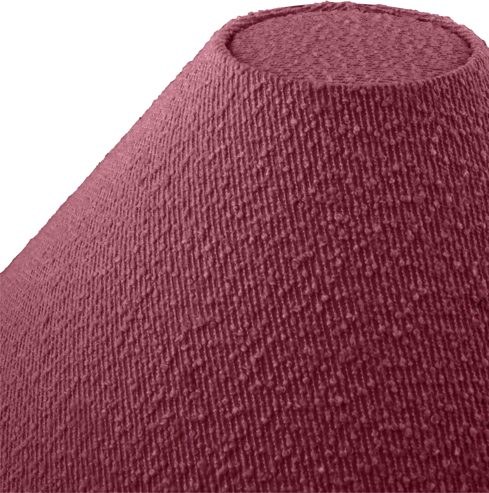 Iris 45 lampskärm, Bouclé burgundy Globen Lighting