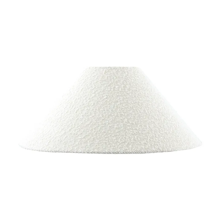 Iris 45 lampskärm - Bouclé whitevit - Globen Lighting