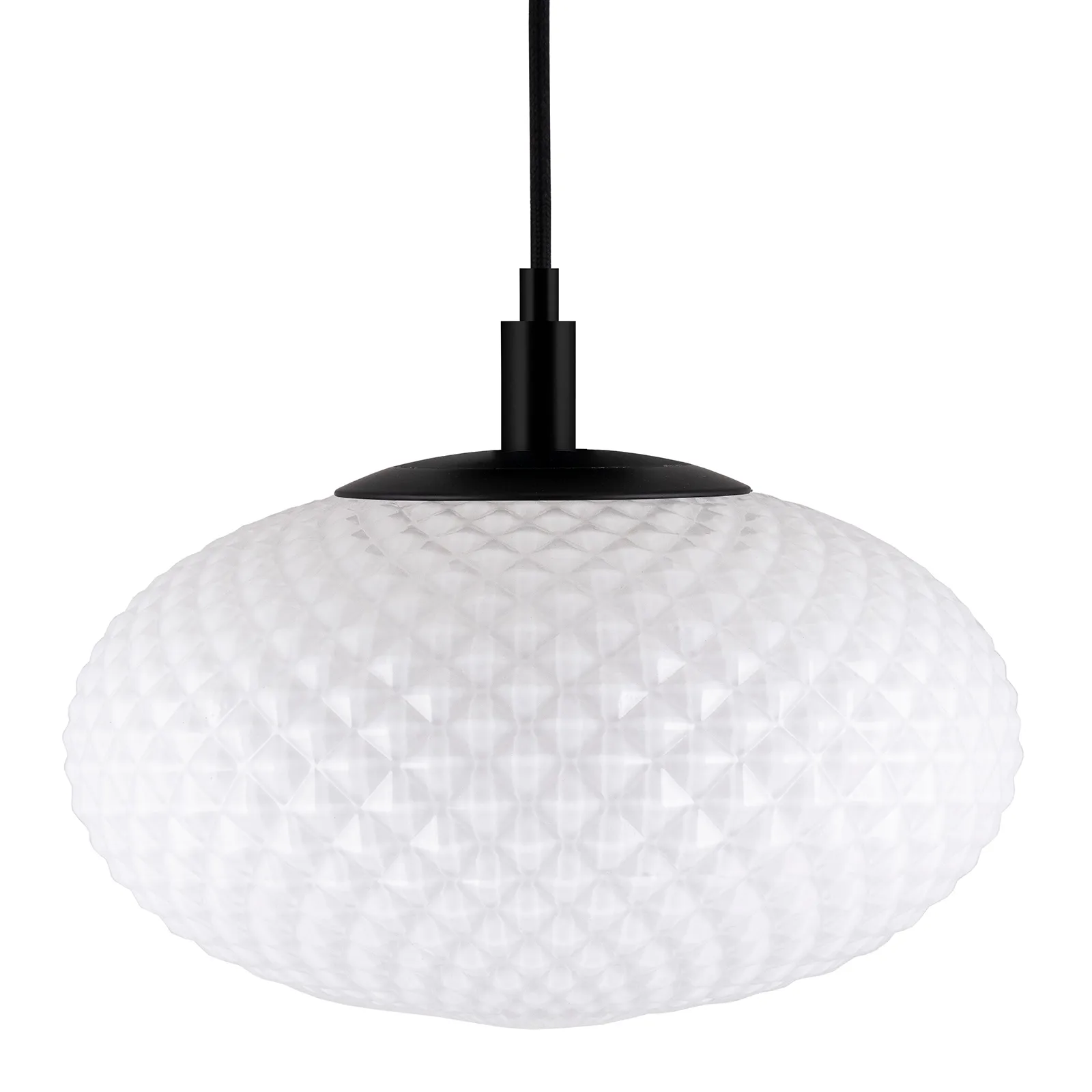 Jackson pendel Ø28 cm, Vit-svart Globen Lighting