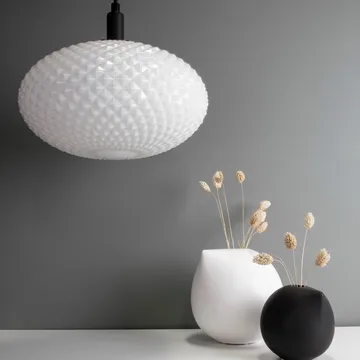 Jackson pendel Ø28 cm - Vit-svart - Globen Lighting