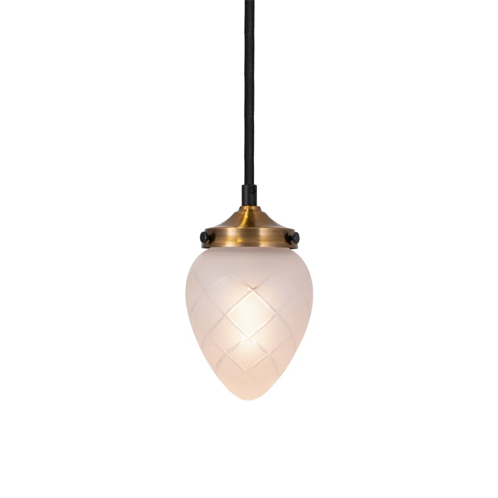 Juni pendel, frost, 11 Globen Lighting
