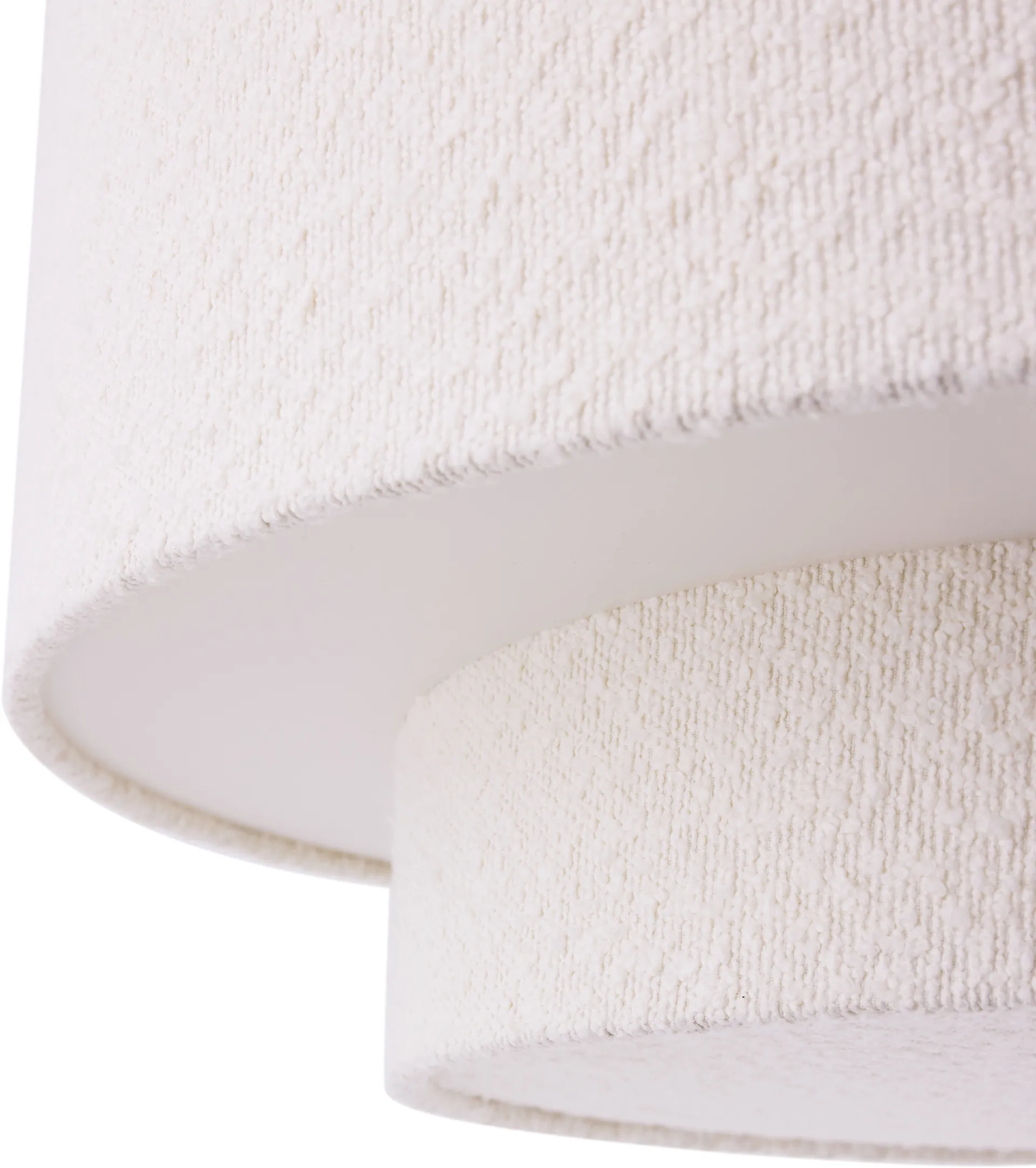 Noah pendel Ø50 cm, Bouclé vit Globen Lighting
