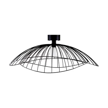Ray plafond Ø85 cm - Svart - Globen Lighting