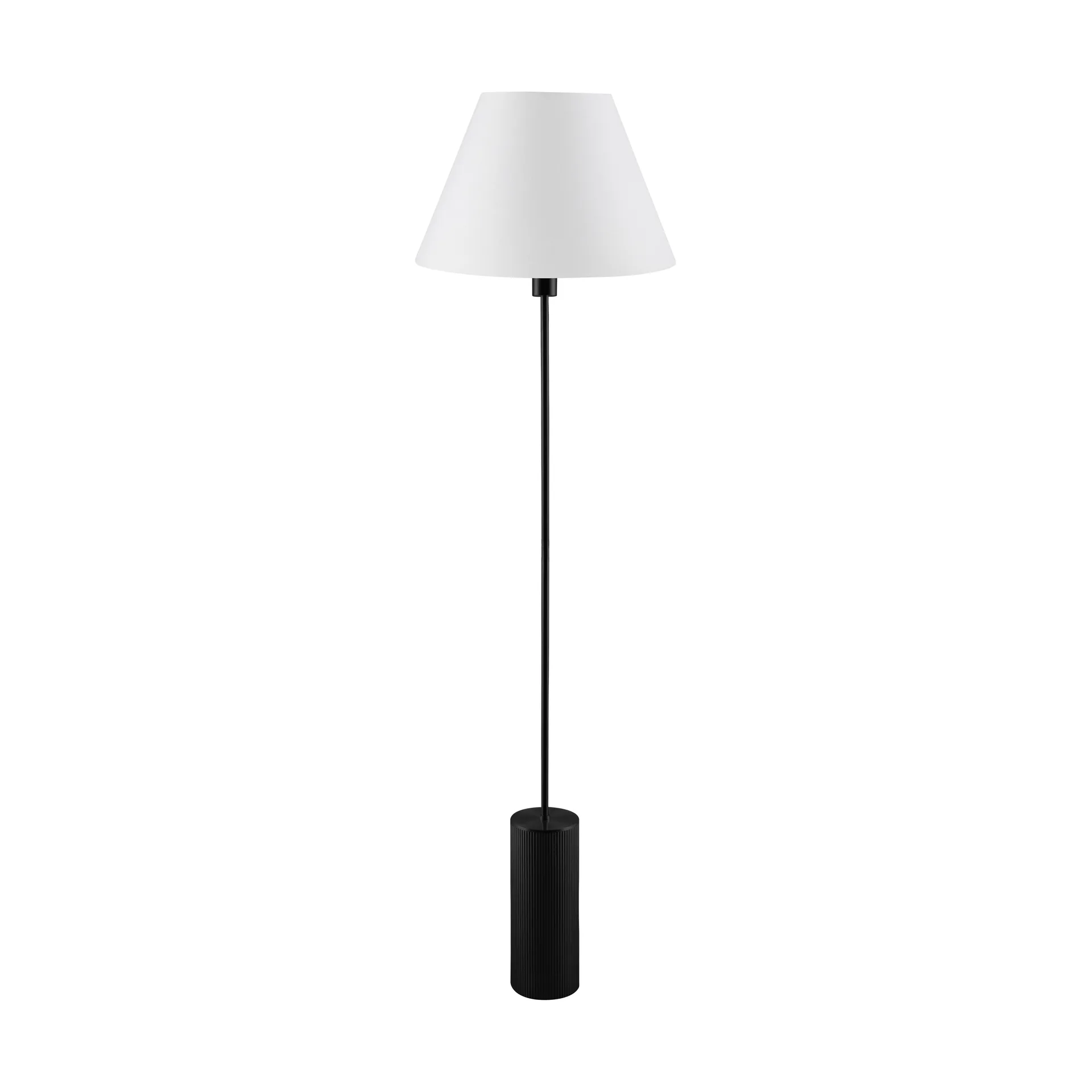 Rib lampstativ golv, Svart Globen Lighting