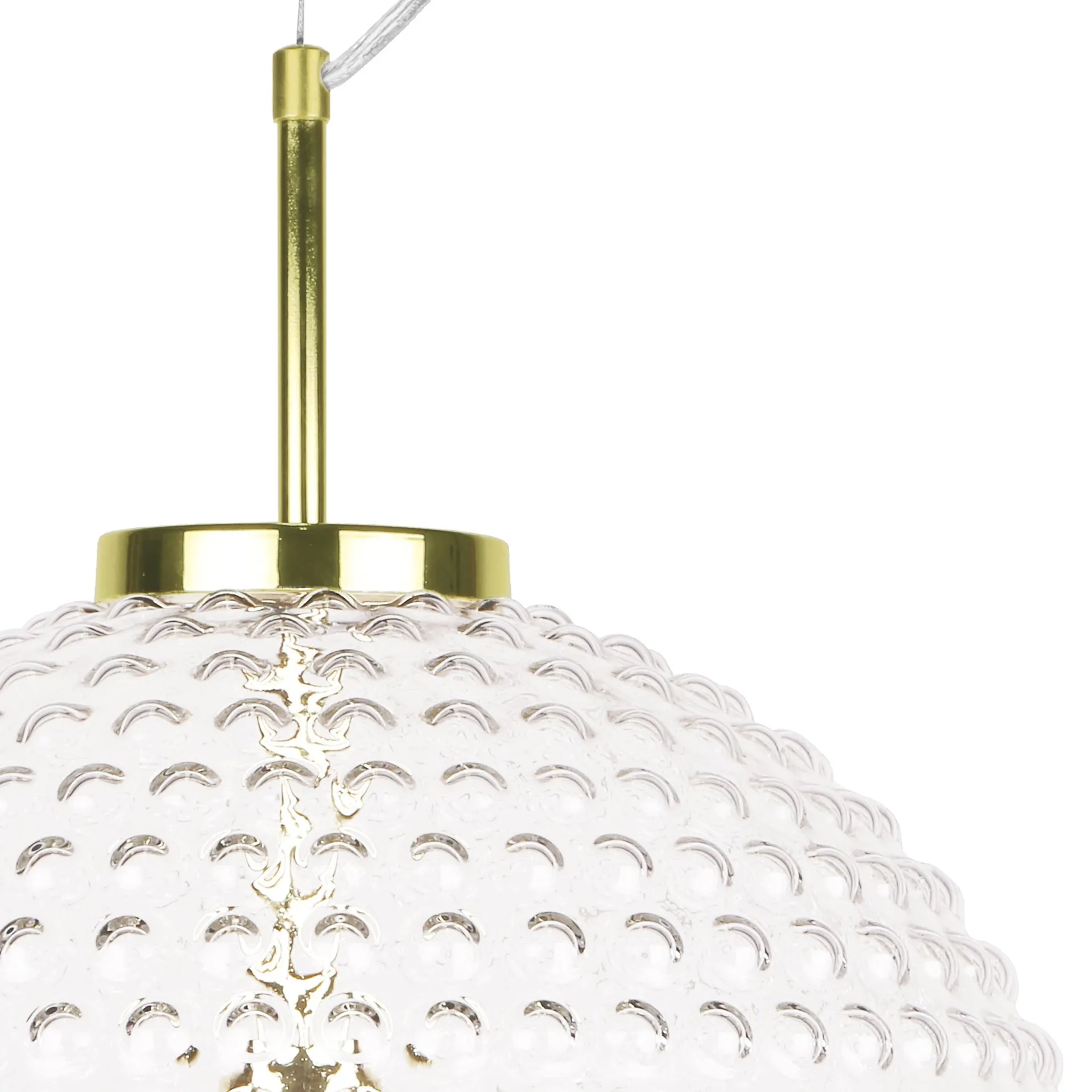 Spring XL taklampa, klar Globen Lighting