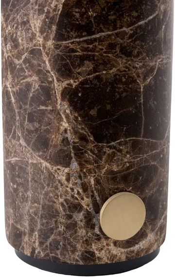 Torrano bordslampa portabel - Brun marmor, 27,5 cm - Globen Lighting