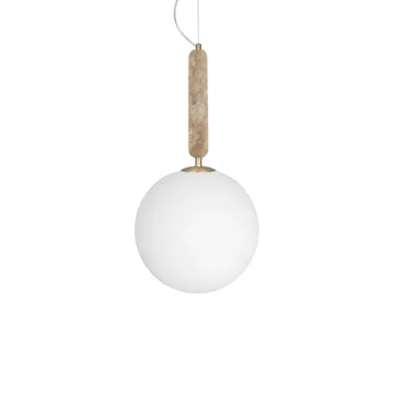 Torrano pendel 30 cm - Travertin - Globen Lighting