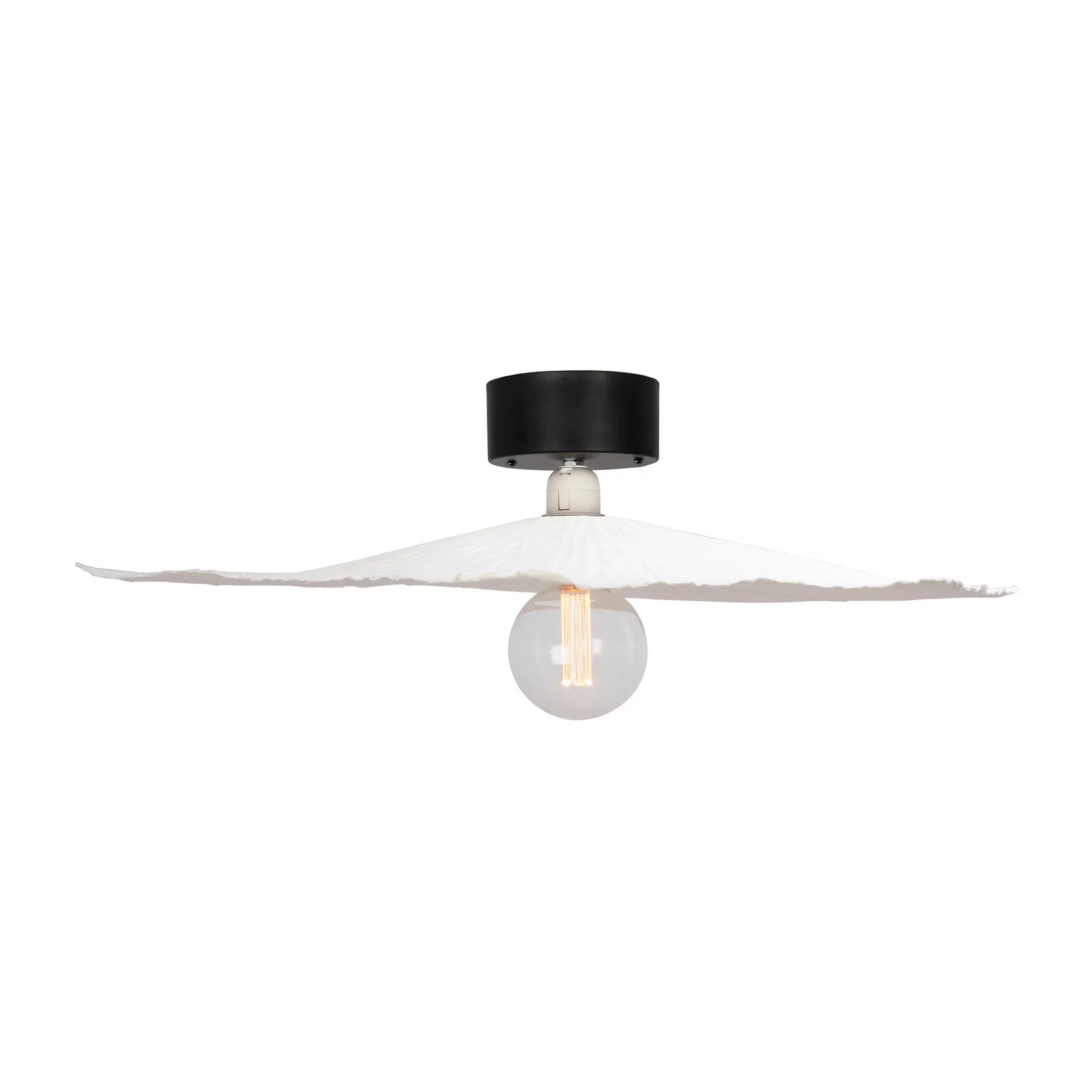 Tropez plafond/vägglampa Ø80 cm, Natur Globen Lighting