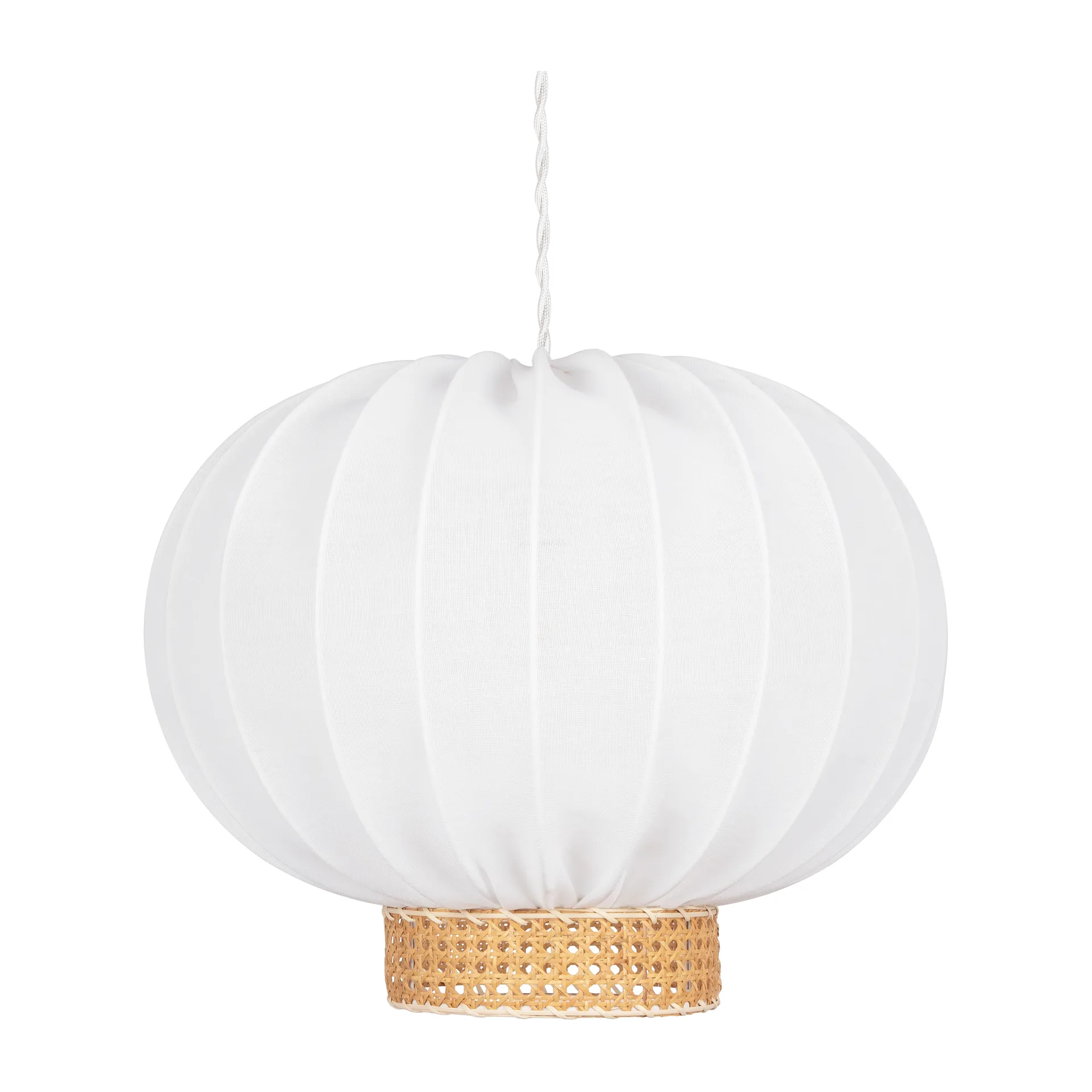 Yokohama pendel Ø50 cm, Vit-natur Globen Lighting