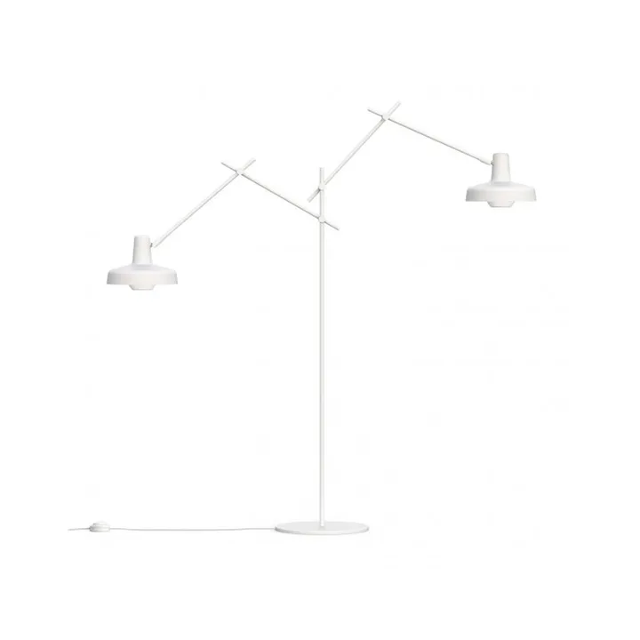 Arigato golvlampa - white, double - Grupa