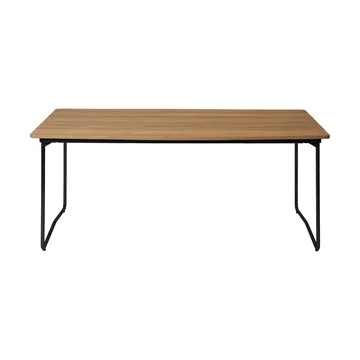 B31 matbord - 170x92 cm, Oljad ek-svart - Grythyttan Stålmöbler