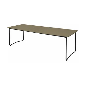 B31 matbord - 230x92 cm, Ljusgrön ek-svart - Grythyttan Stålmöbler