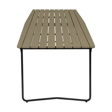B31 matbord - 230x92 cm, Ljusgrön ek-svart - Grythyttan Stålmöbler