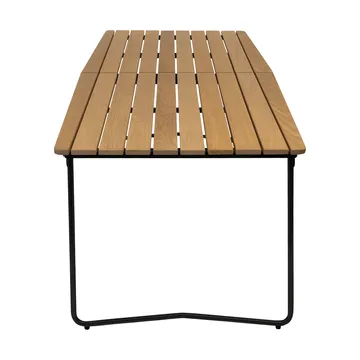 B31 matbord - 230x92 cm, Oljad ek-svart - Grythyttan Stålmöbler