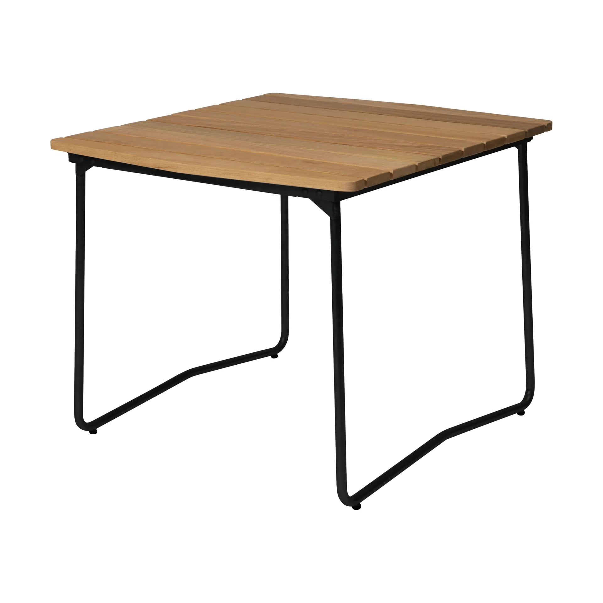 B31 matbord, 92x84 cm, Oljad ek-svart Grythyttan Stålmöbler