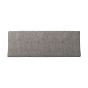 Bänk 8 sittdyna - Black melange, 110x40 cm - Grythyttan Stålmöbler
