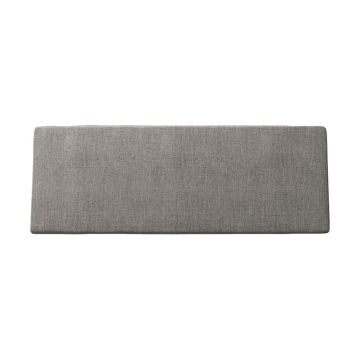 Bänk 8 sittdyna - Black melange, 110x40 cm - Grythyttan Stålmöbler
