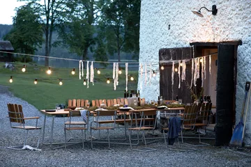Grythyttan matgrupp B25A + 2st Stol 1 + Bänk 8 teak - Grythyttan Stålmöbler