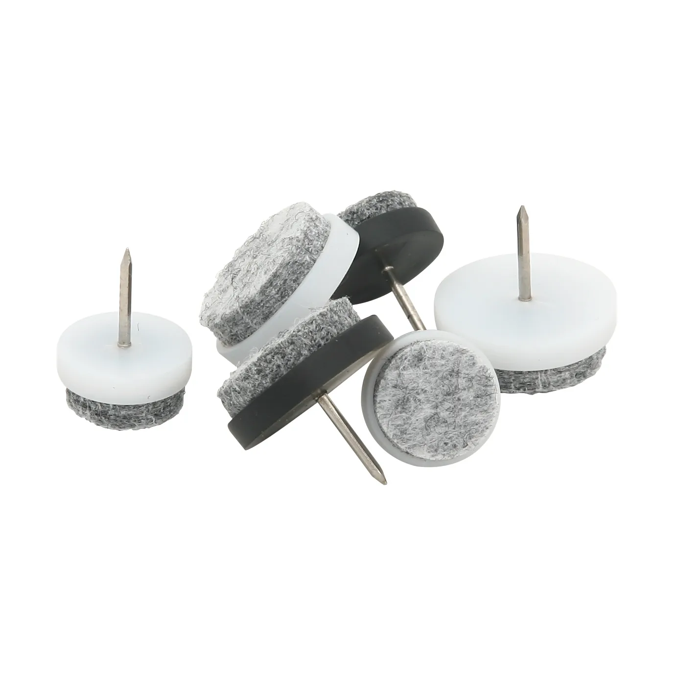 Guardian möbeltass med spik Ø17 mm 8-pack, Vit Guardian
