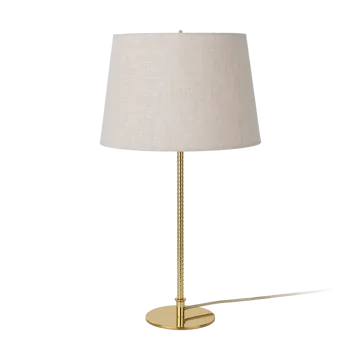 9205 bordslampa - Canvas-mässing - GUBI