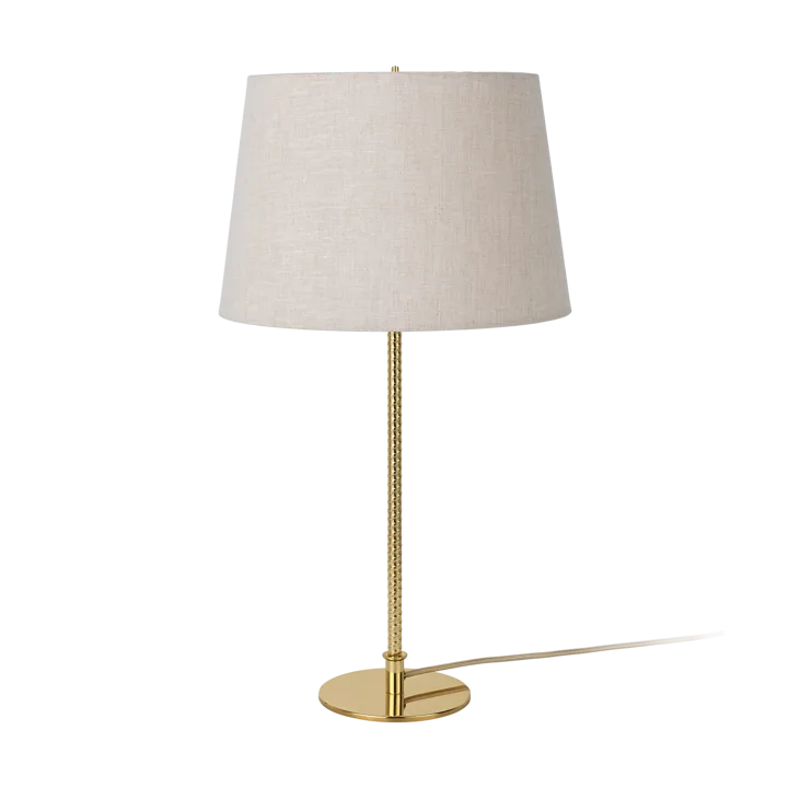 9205 bordslampa - Canvas-mässing - GUBI