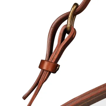 Adnet rund spegel - brown, large - GUBI