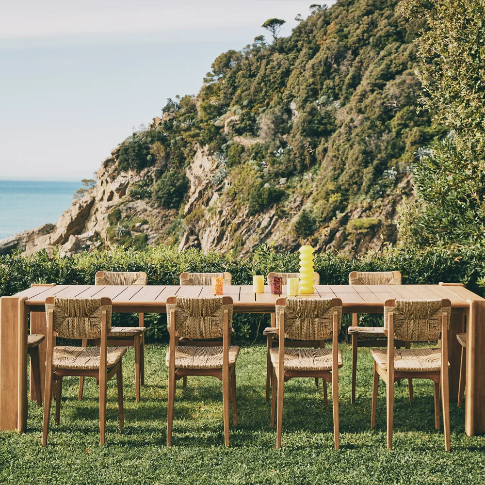 Atmosfera matbord, Teak, 209x105 cm GUBI