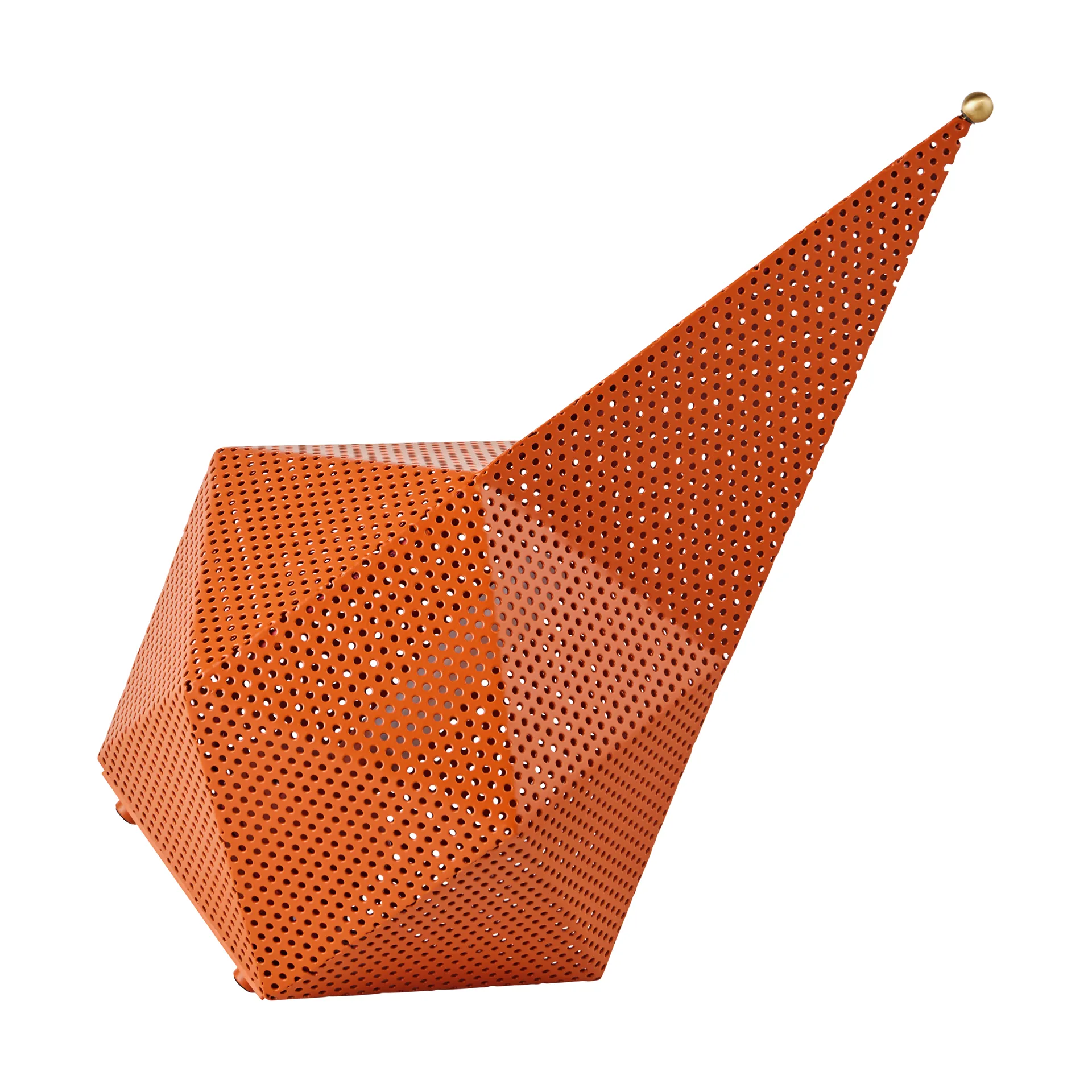 Bagdad portabel lampa, International orange GUBI