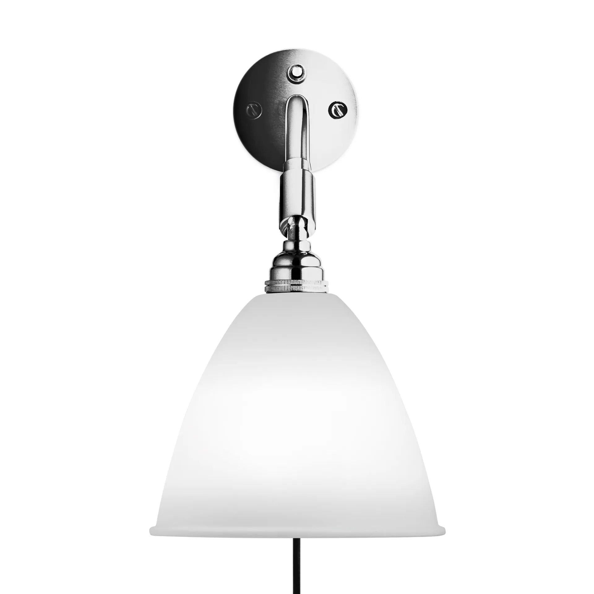Bestlite BL7 vägglampa, benporslin-krom GUBI