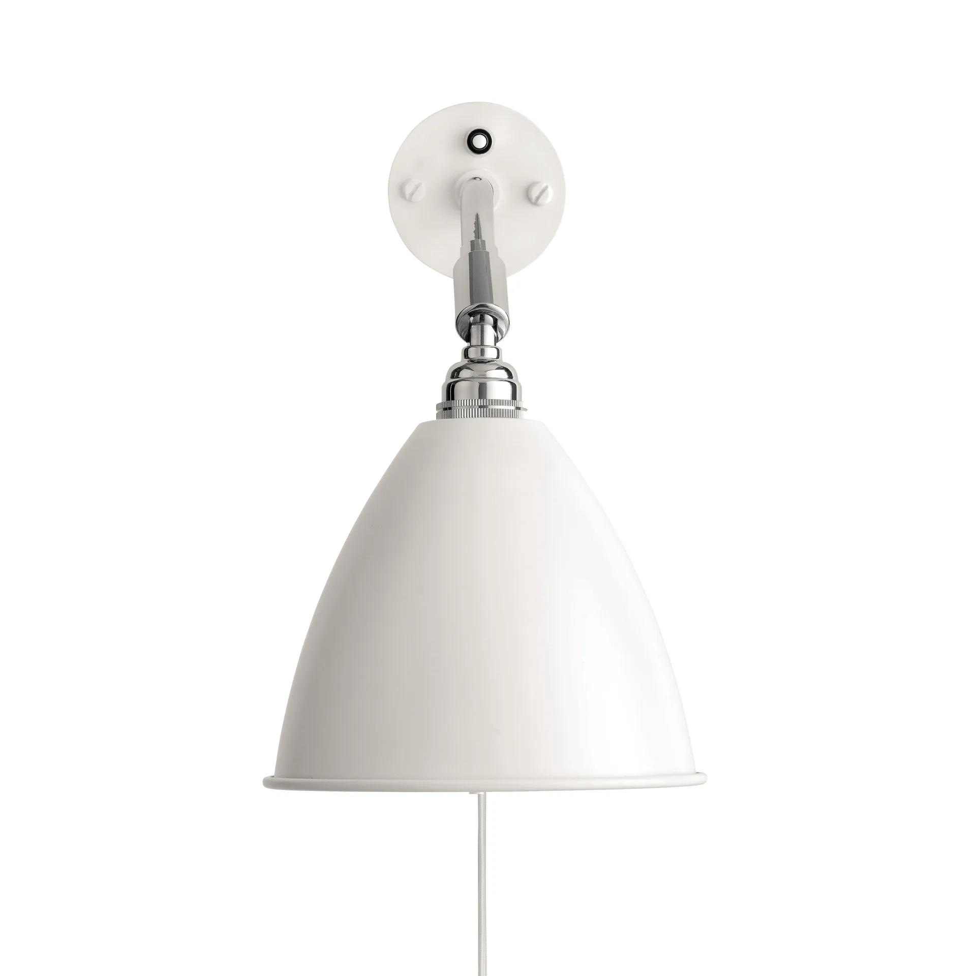 Bestlite BL7 vägglampa, matt vit-krom GUBI