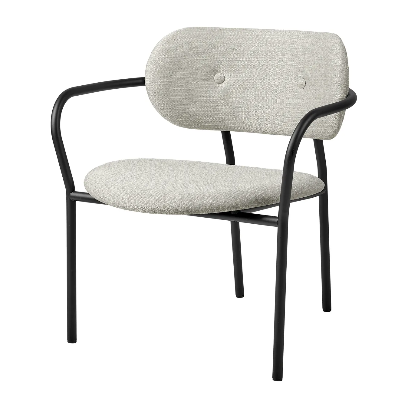 Coco lounge chair fully upholstered, Eero special FR 106-black GUBI