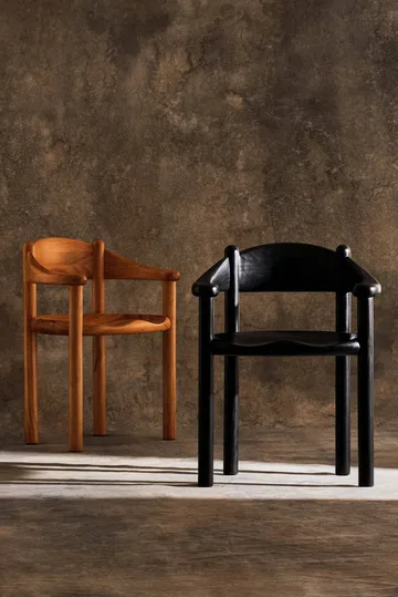 Daumiller karmstol - Brown-black pine - GUBI