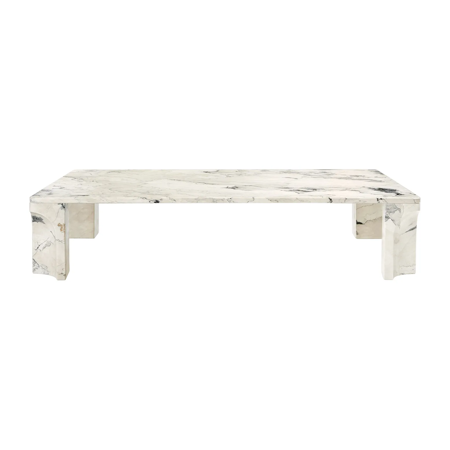 Doric soffbord 80x140 cm, Electric grey GUBI