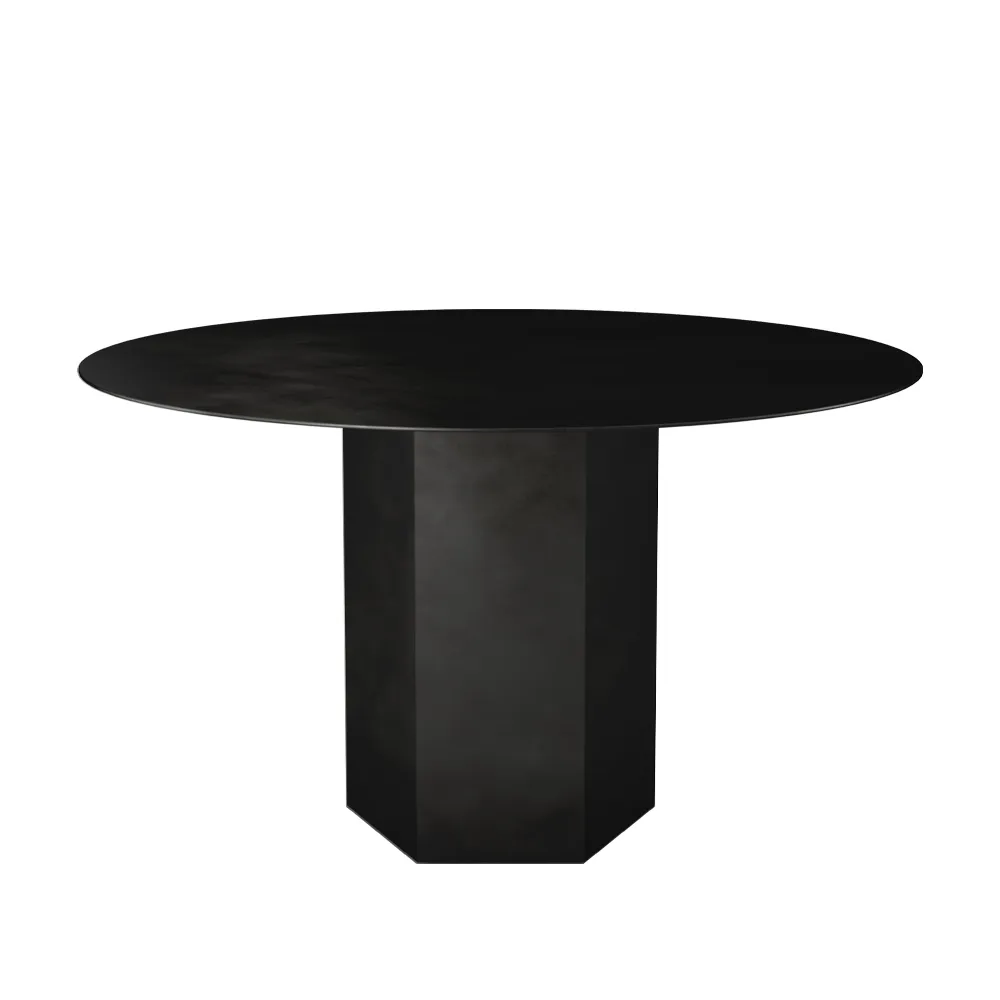 Epic Steel matbord, midnight black GUBI
