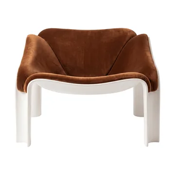 F300 loungestol -  Alabaster white-Alpaca Alto 014 - GUBI