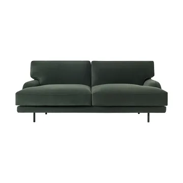 Flaneur soffa 2-sits - Asator 0984-matt svart, 2-sits - GUBI