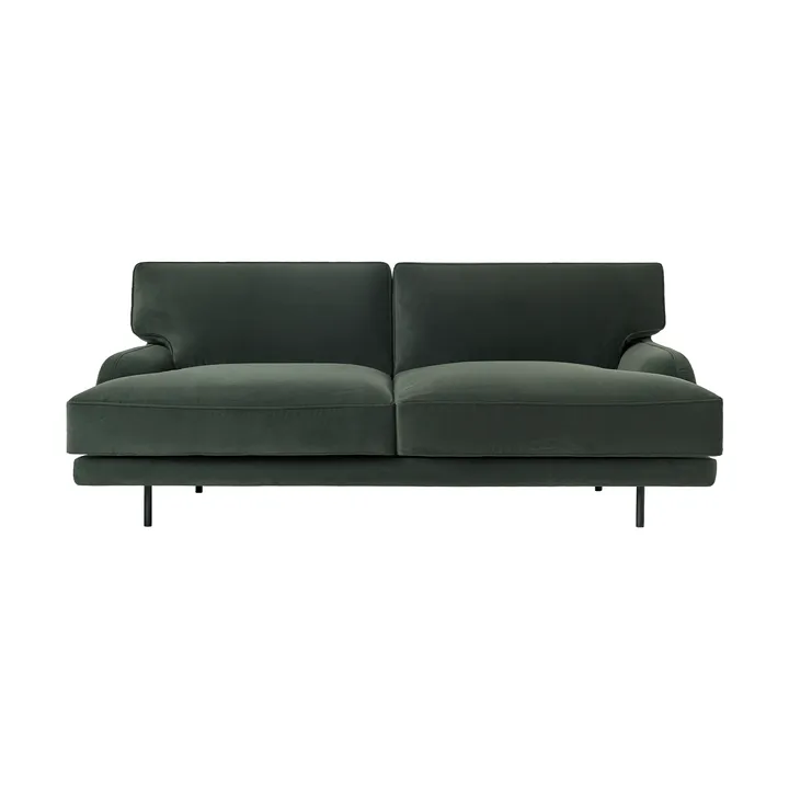 Flaneur soffa 2-sits - Asator 0984-matt svart, 2-sits - GUBI