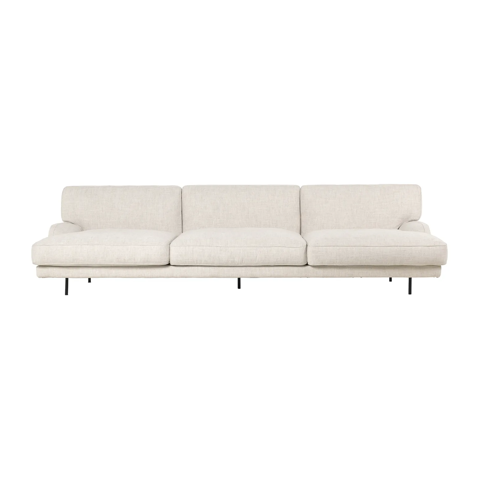 Flaneur soffa 3-sits, Indianskop 15-antique brass GUBI