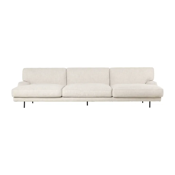 Flaneur soffa 3-sits - Indianskop 15-antique brass - GUBI