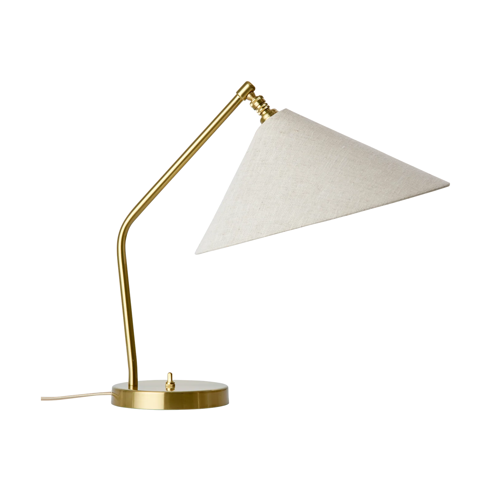 Gräshoppa bordslampa, Vit GUBI