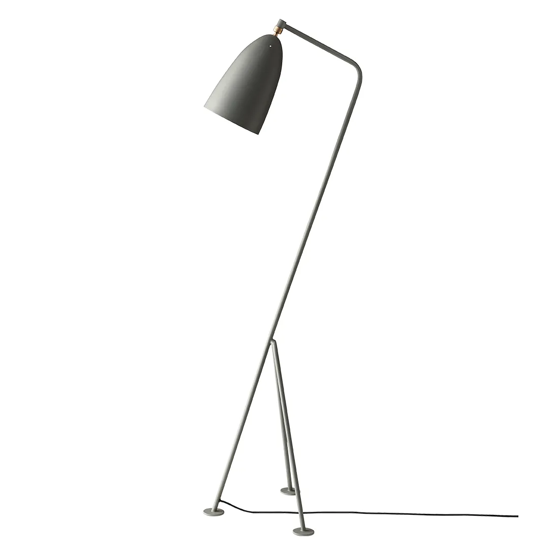 Gräshoppa golvlampa, blå-grå GUBI