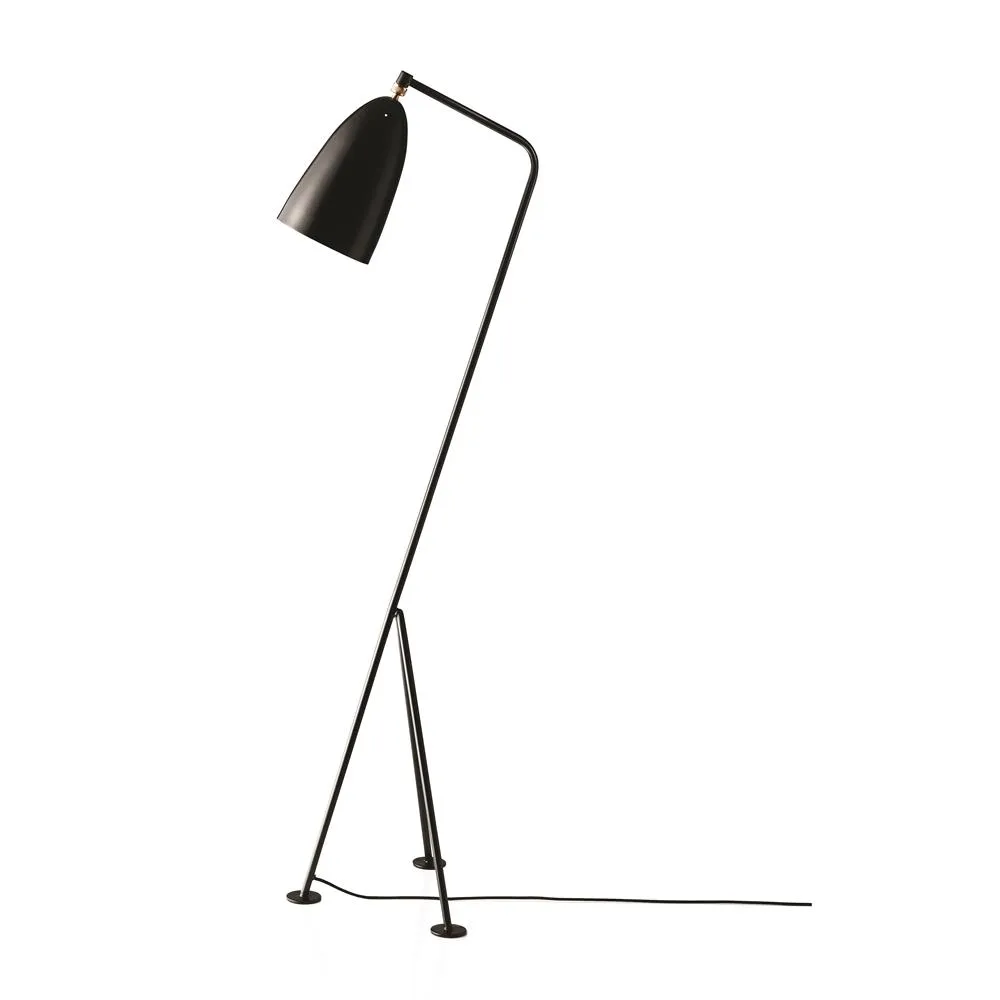 Gräshoppa golvlampa, svart GUBI