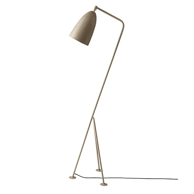 Gräshoppa golvlampa, varmgrå GUBI