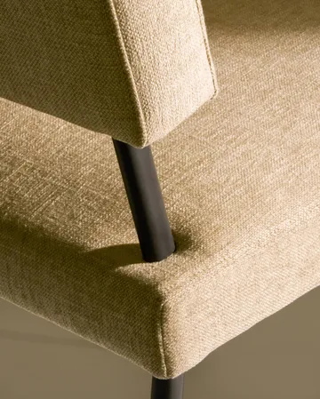 M-Chair stol - Bonito 075-matt svart - GUBI