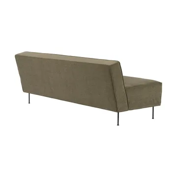 Modern Line soffa 180x83x70 cm - Belsuede special FR 002-black - GUBI