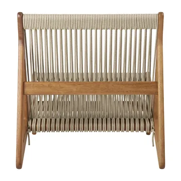 MR01 Initial Outdoor lounge chair - Oljat irokoträ - GUBI