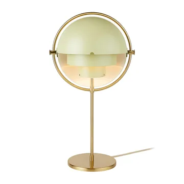 Multi-Lite bordslampa - Brass-desert sage - GUBI